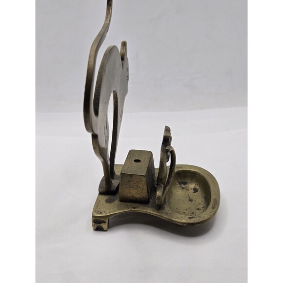 Brass Cat and Mouse Made in England - Picture 5 of 6